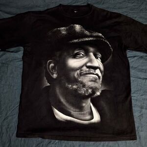 Vintage Changes Redd Foxx Portrait Sanford and Son Graphic Shirt 2XL
